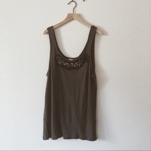 NWOT J.Crew Rhinestone Top